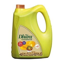 Dhara OIL - Groundnut 5 ltr can