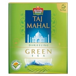 Taj Mahal Darjeeling Green 10 Tea Bags