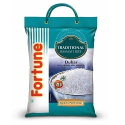Fortune Traditional Dubar Basmati Rice, 5kg