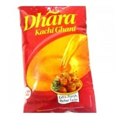 Dhara Mustard Oil - 1 Ltr Pouch Dhara Mustard Oil - 1 Ltr Pouch