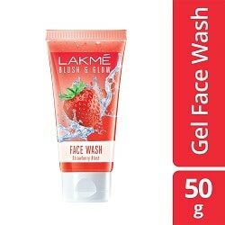 Lakmé Blush & Glow Strawberry Freshness Gel Face Wash